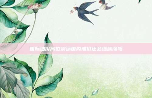 国际油价高位震荡国内油价还会继续涨吗