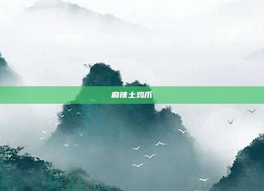 麻辣土鸡爪