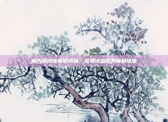航天领域传来好消息,多项试验任务顺利推进