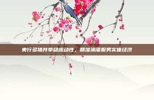 央行多措并举稳流动性，精准滴灌服务实体经济