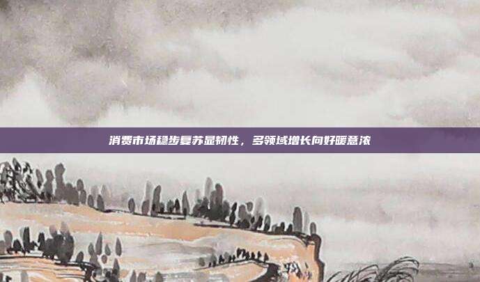 消费市场稳步复苏显韧性,多领域增长向好暖意浓