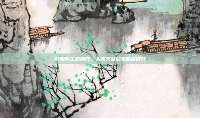 AI眼镜生态渐成,人机交互迎来脱屏时刻