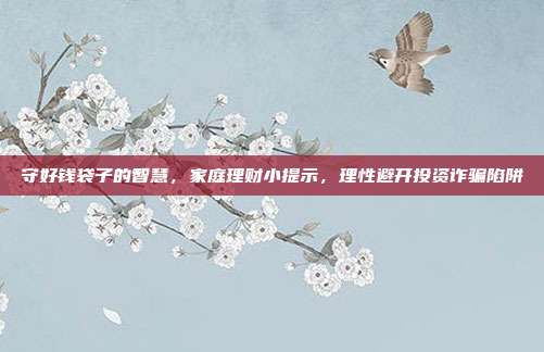 守好钱袋子的智慧，家庭理财小提示，理性避开投资诈骗陷阱