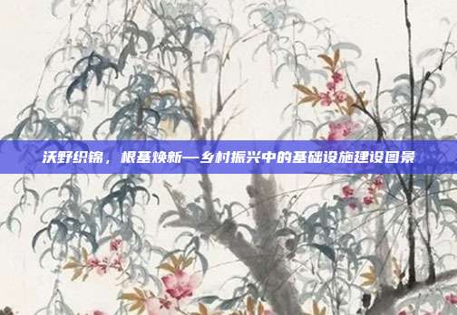 沃野织锦，根基焕新—乡村振兴中的基础设施建设图景