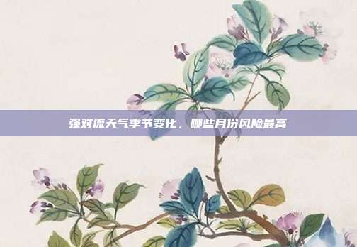 强对流天气季节变化，哪些月份风险最高