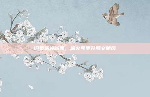 旧菜场焕新颜，烟火气里升腾文明风